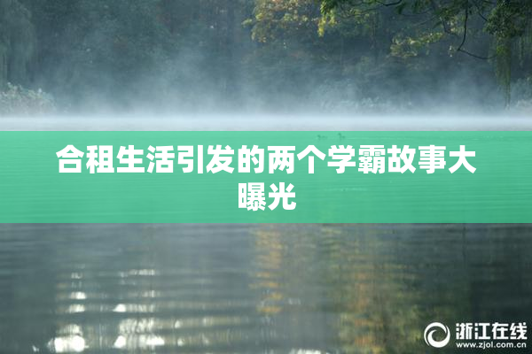 合租生活引发的两个学霸故事大曝光
