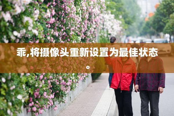 乖,将摄像头重新设置为最佳状态。