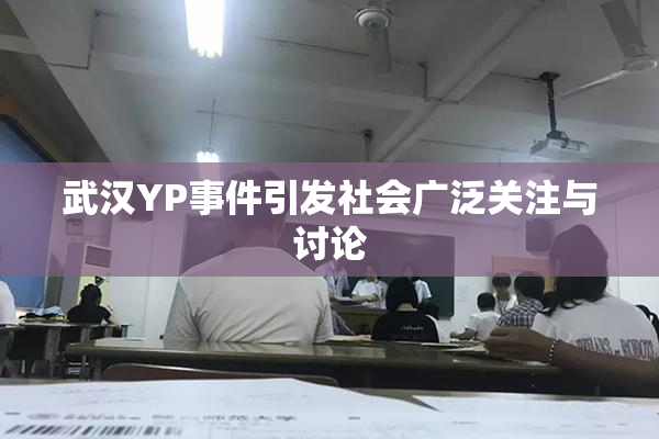 武汉YP事件引发社会广泛关注与讨论