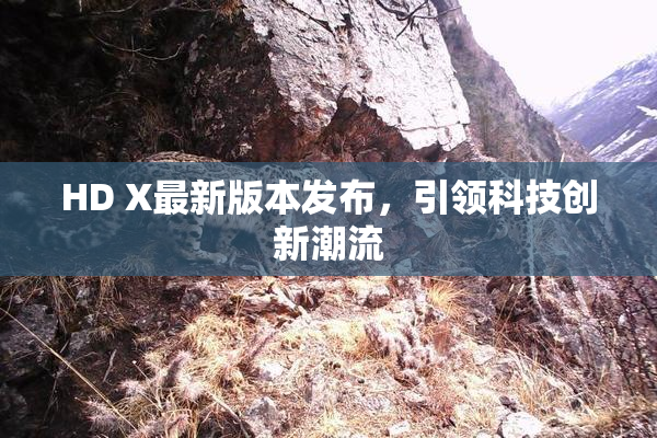 HD X最新版本发布，引领科技创新潮流