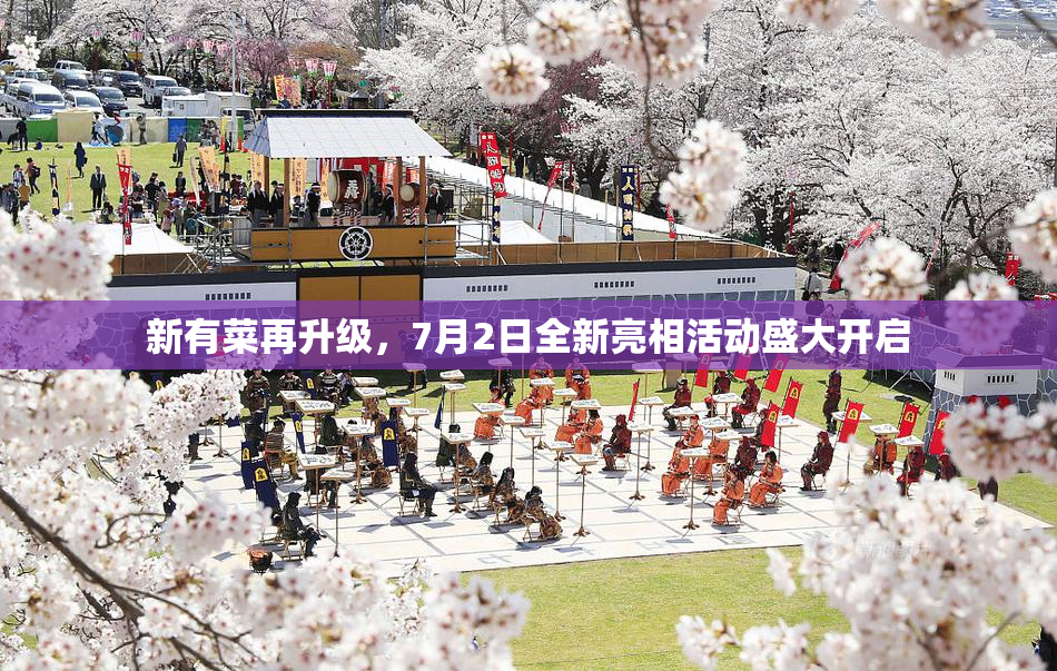 新有菜再升级，7月2日全新亮相活动盛大开启