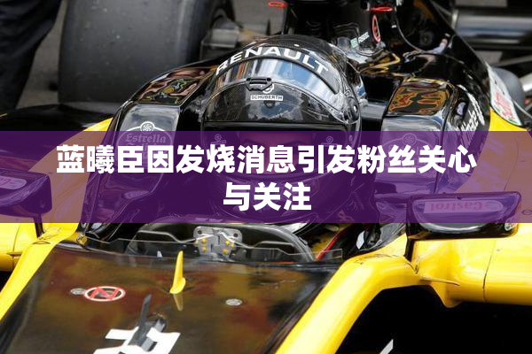 蓝曦臣因发烧消息引发粉丝关心与关注