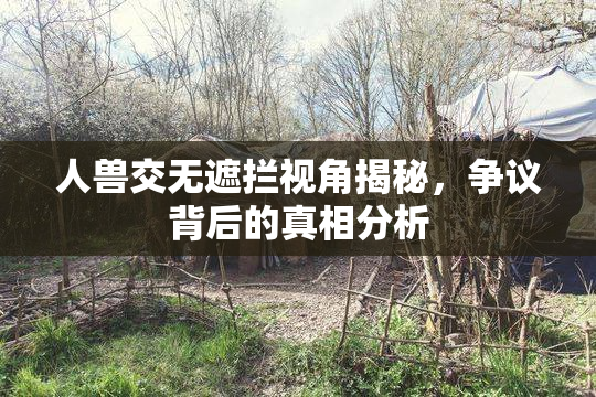 人兽交无遮拦视角揭秘，争议背后的真相分析