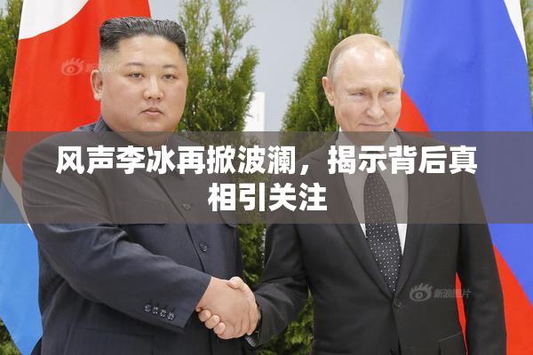 风声李冰再掀波澜，揭示背后真相引关注