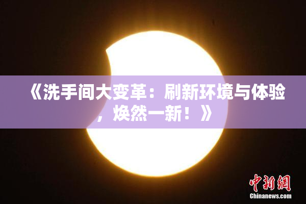 《洗手间大变革：刷新环境与体验，焕然一新！》