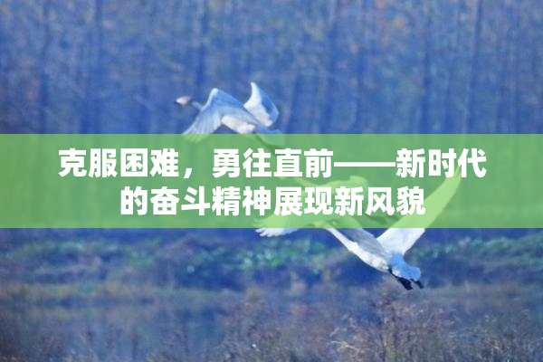克服困难，勇往直前——新时代的奋斗精神展现新风貌