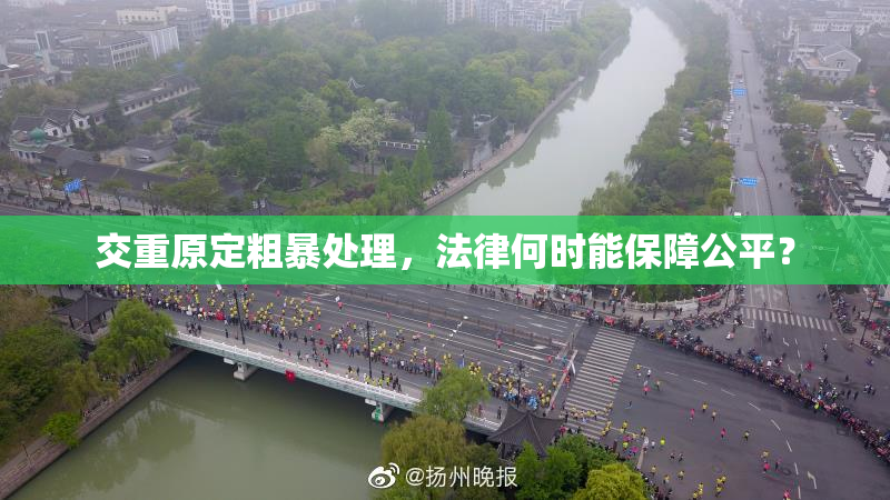 交重原定粗暴处理，法律何时能保障公平？