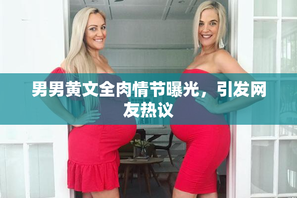 男男黄文全肉情节曝光，引发网友热议