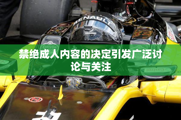 禁绝成人内容的决定引发广泛讨论与关注