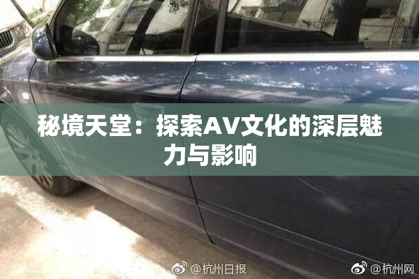 秘境天堂：探索AV文化的深层魅力与影响