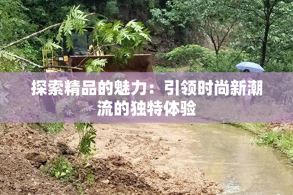 探索精品的魅力：引领时尚新潮流的独特体验