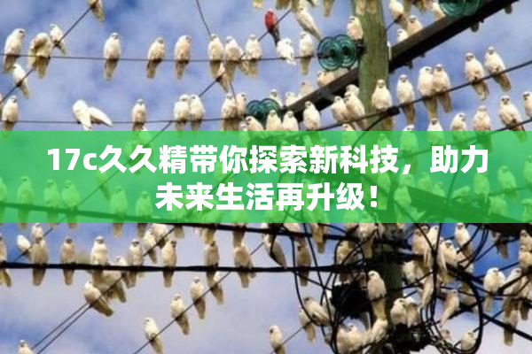 17c久久精带你探索新科技，助力未来生活再升级！