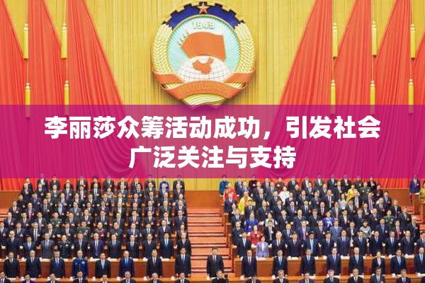 李丽莎众筹活动成功，引发社会广泛关注与支持