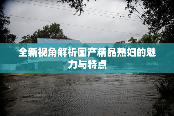 全新视角解析国产精品熟妇的魅力与特点
