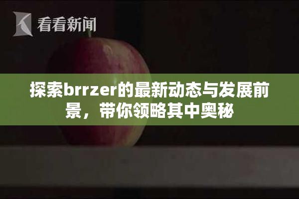 探索brrzer的最新动态与发展前景，带你领略其中奥秘