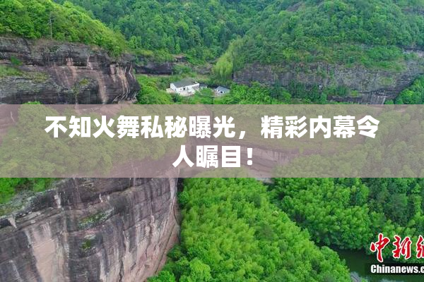 不知火舞私秘曝光，精彩内幕令人瞩目！