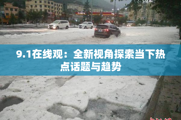 9.1在线观：全新视角探索当下热点话题与趋势