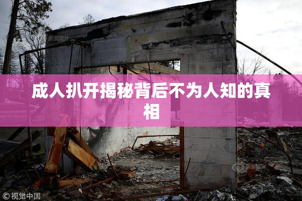 成人扒开揭秘背后不为人知的真相