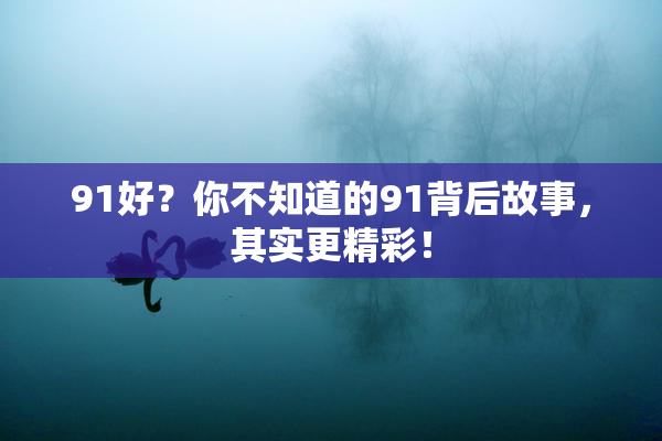 91好？你不知道的91背后故事，其实更精彩！