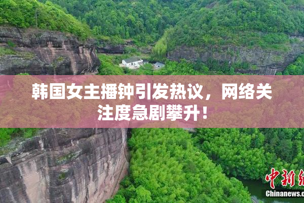 韩国女主播钟引发热议，网络关注度急剧攀升！
