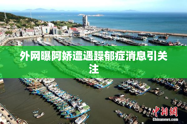 外网曝阿娇遭遇躁郁症消息引关注