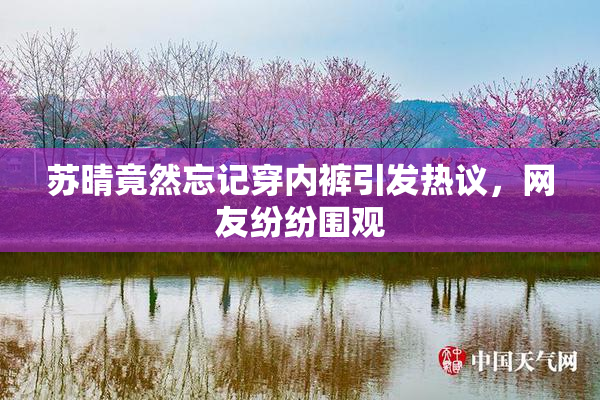 苏晴竟然忘记穿内裤引发热议，网友纷纷围观