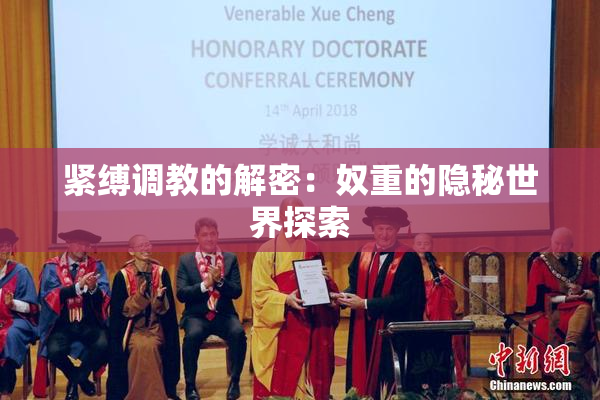 紧缚调教的解密：奴重的隐秘世界探索