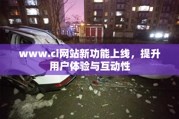 www.ci网站新功能上线，提升用户体验与互动性