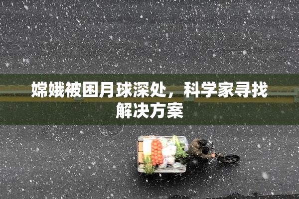 嫦娥被困月球深处，科学家寻找解决方案