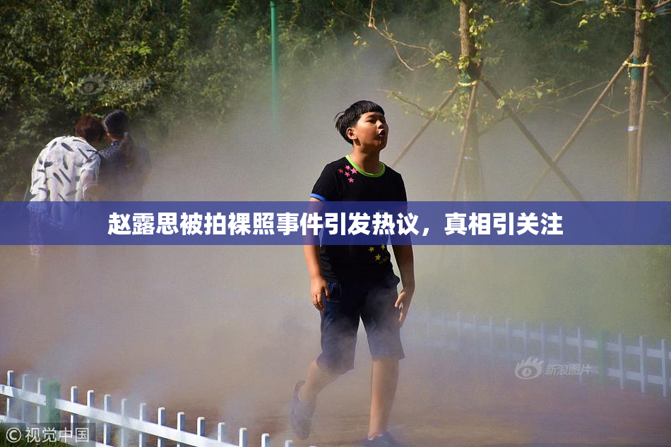 赵露思被拍裸照事件引发热议，真相引关注