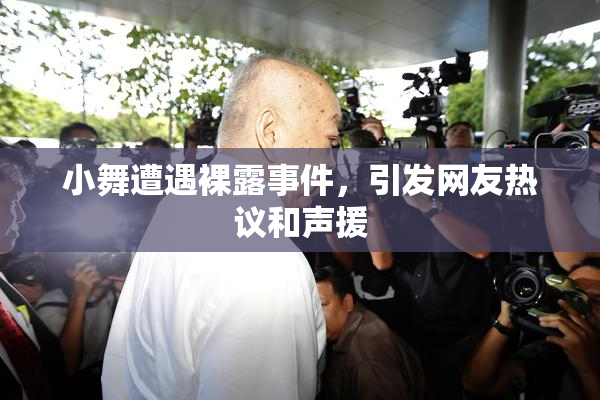 小舞遭遇裸露事件，引发网友热议和声援
