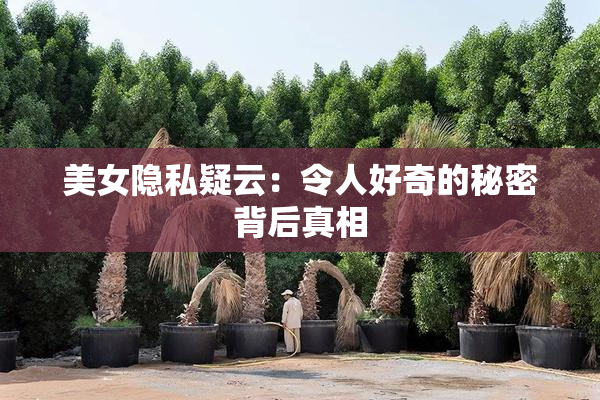 美女隐私疑云：令人好奇的秘密背后真相