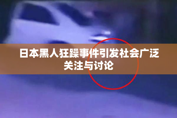 日本黑人狂躁事件引发社会广泛关注与讨论