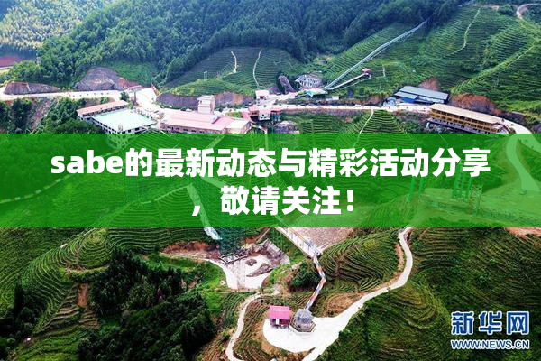 sabe的最新动态与精彩活动分享，敬请关注！