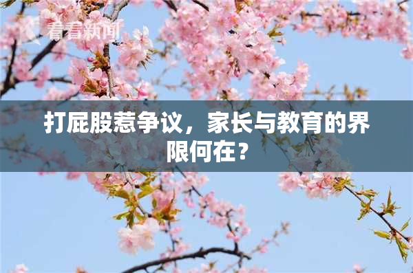 打屁股惹争议，家长与教育的界限何在？