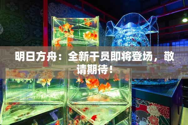明日方舟：全新干员即将登场，敬请期待！