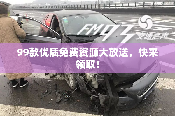 99款优质免费资源大放送，快来领取！