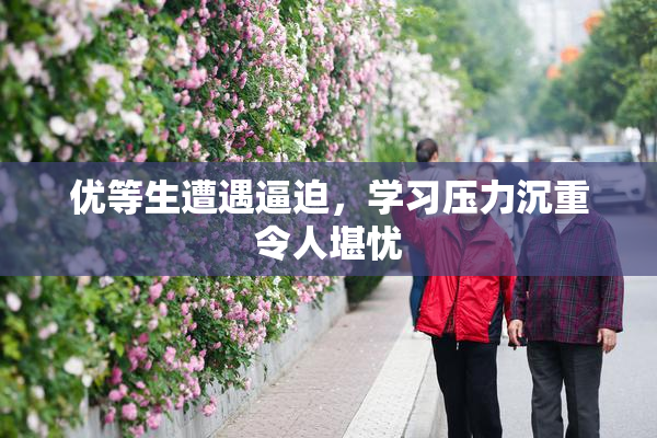 优等生遭遇逼迫，学习压力沉重令人堪忧