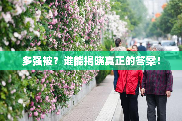 多强被？谁能揭晓真正的答案！