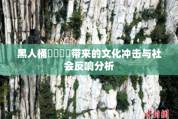 黑人桶❌‌❌‌带来的文化冲击与社会反响分析