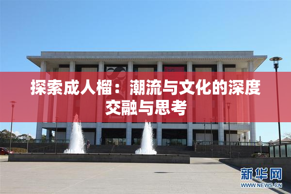 探索成人榴：潮流与文化的深度交融与思考