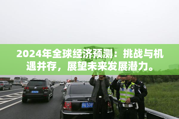 2024年全球经济预测：挑战与机遇并存，展望未来发展潜力。