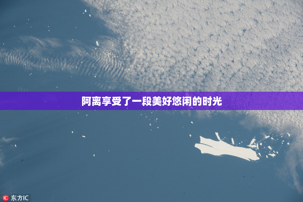 阿离享受了一段美好悠闲的时光