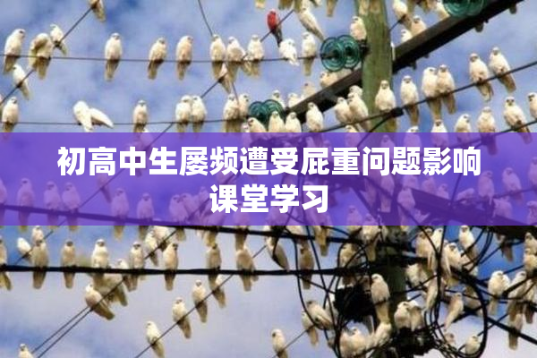 初高中生屡频遭受屁重问题影响课堂学习