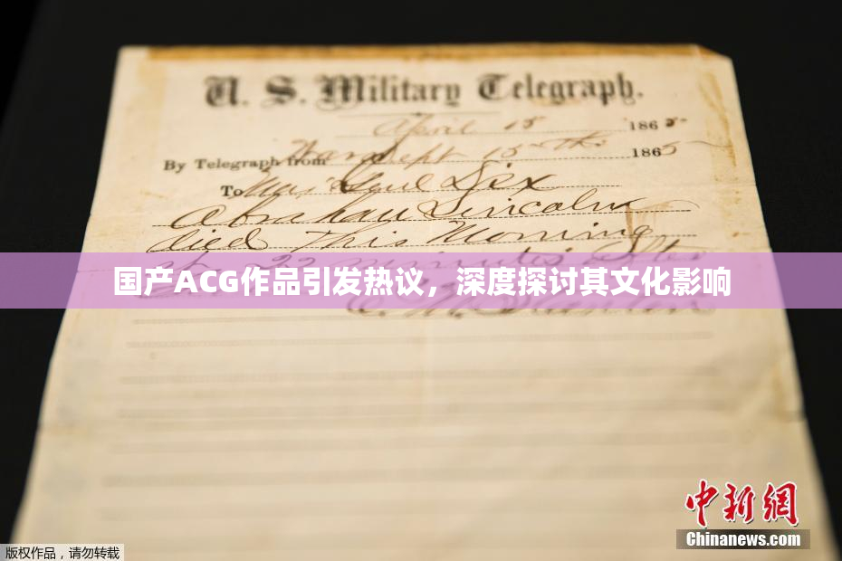 国产ACG作品引发热议，深度探讨其文化影响