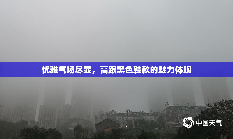 优雅气场尽显，高跟黑色鞋款的魅力体现