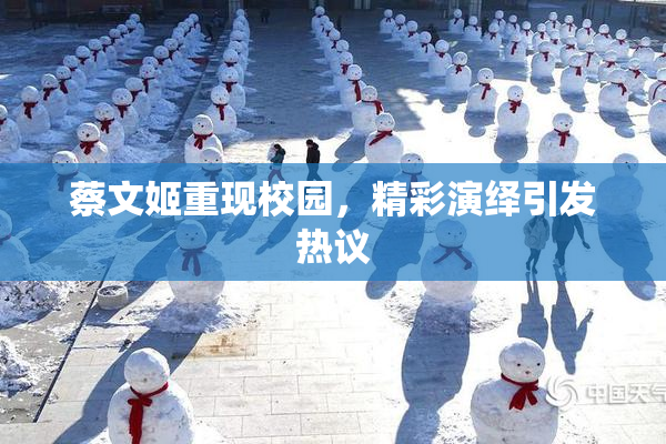 蔡文姬重现校园，精彩演绎引发热议