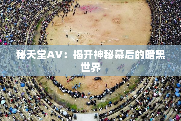 秘天堂AV：揭开神秘幕后的暗黑世界