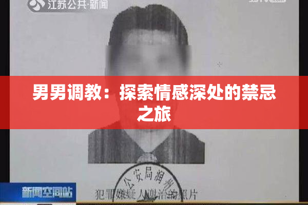 男男调教：探索情感深处的禁忌之旅