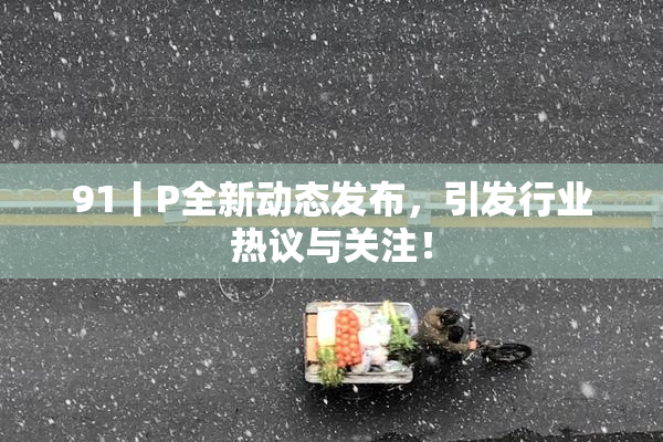 91丨P全新动态发布，引发行业热议与关注！